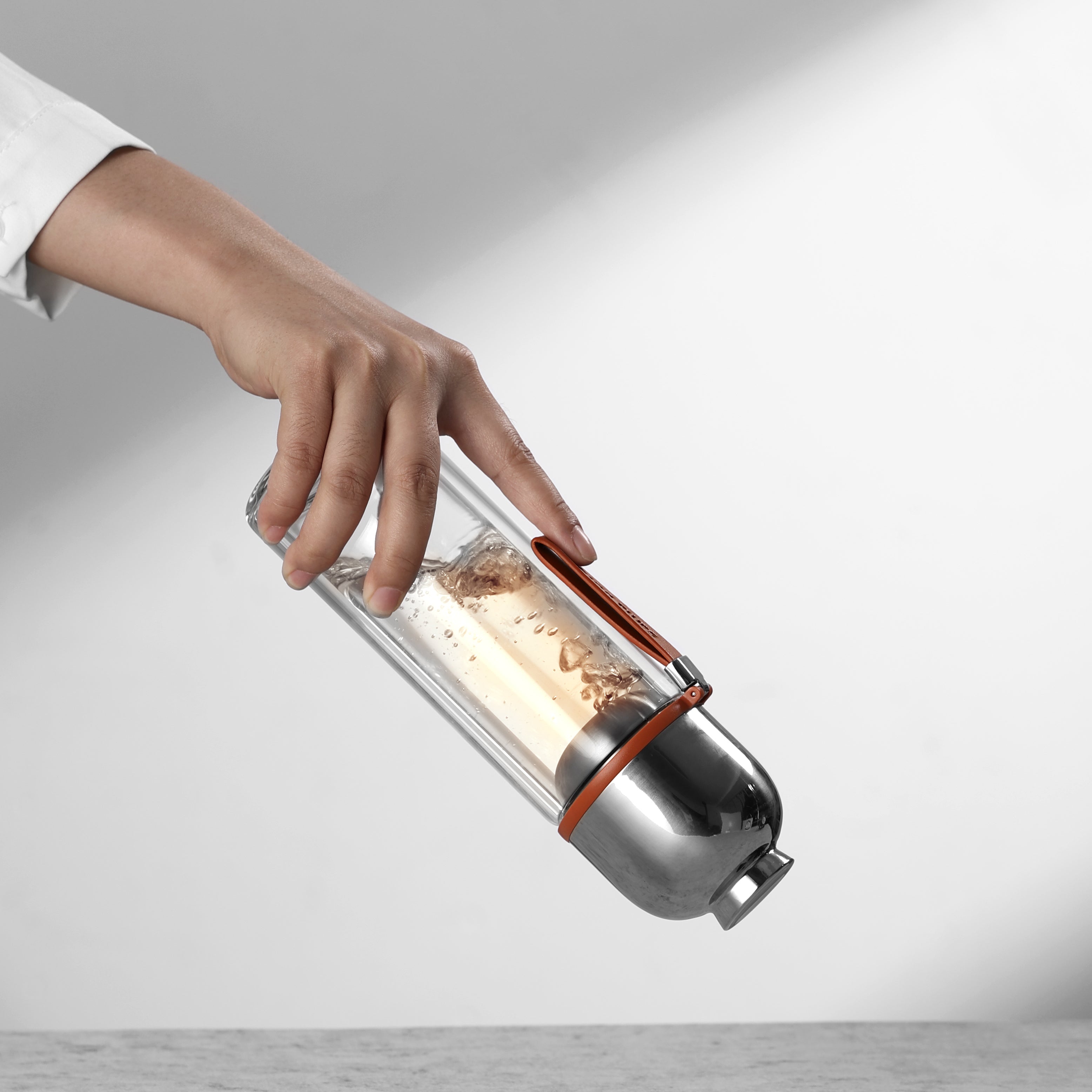 Borraccia da tè Nomad Trasparente (300 ml)