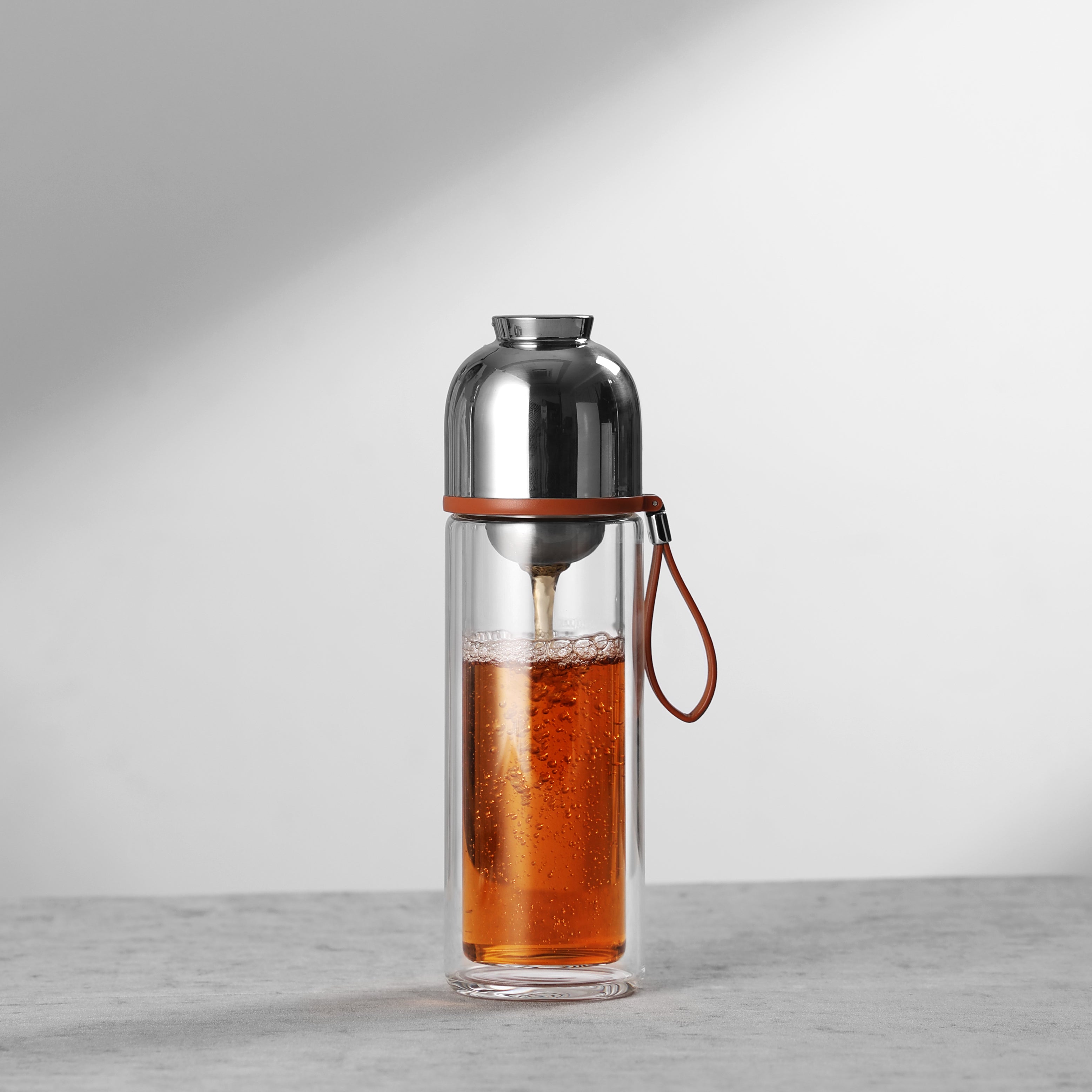 Borraccia da tè Nomad Trasparente (300 ml)