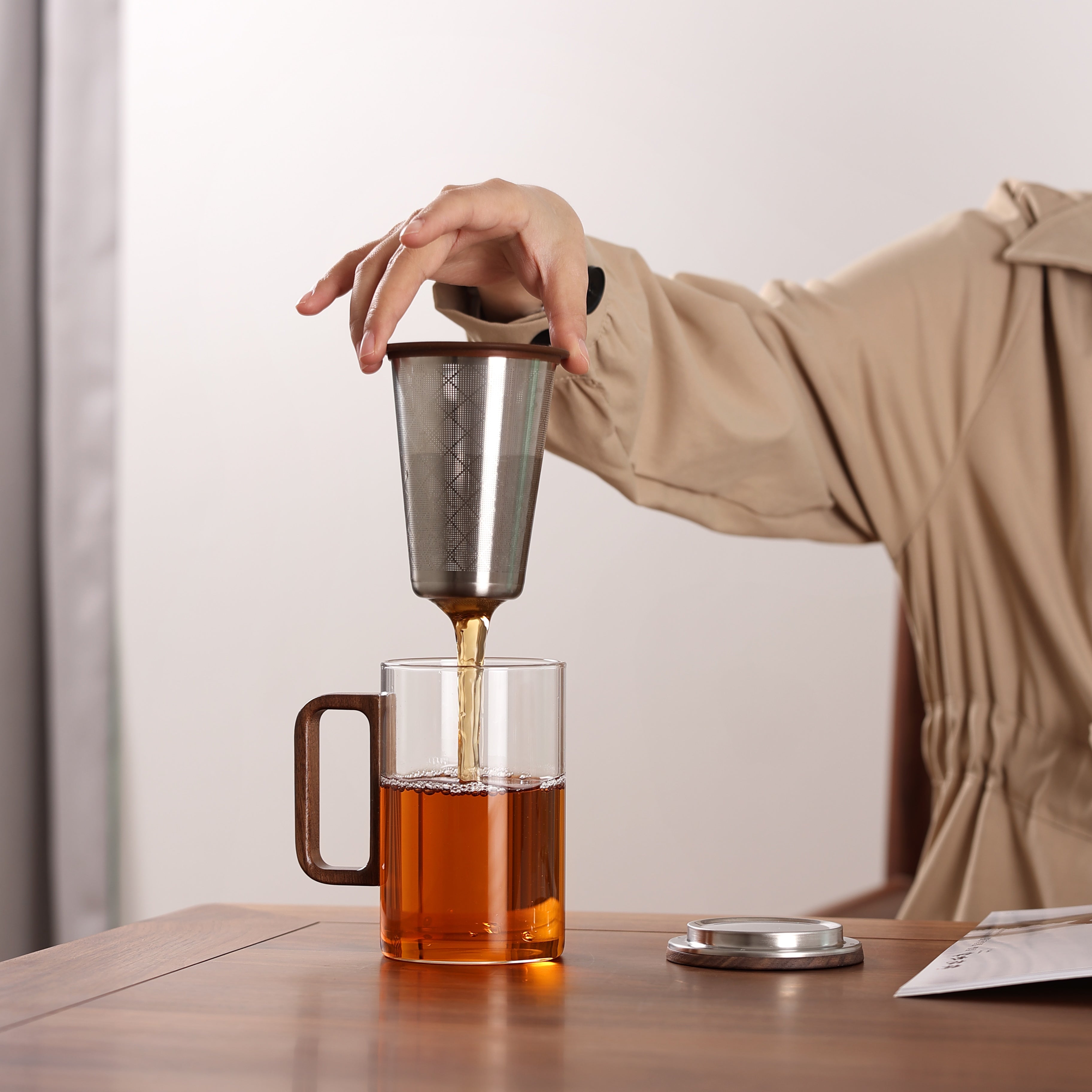 Tazza da tè Octagon Chestnut (500 ml)