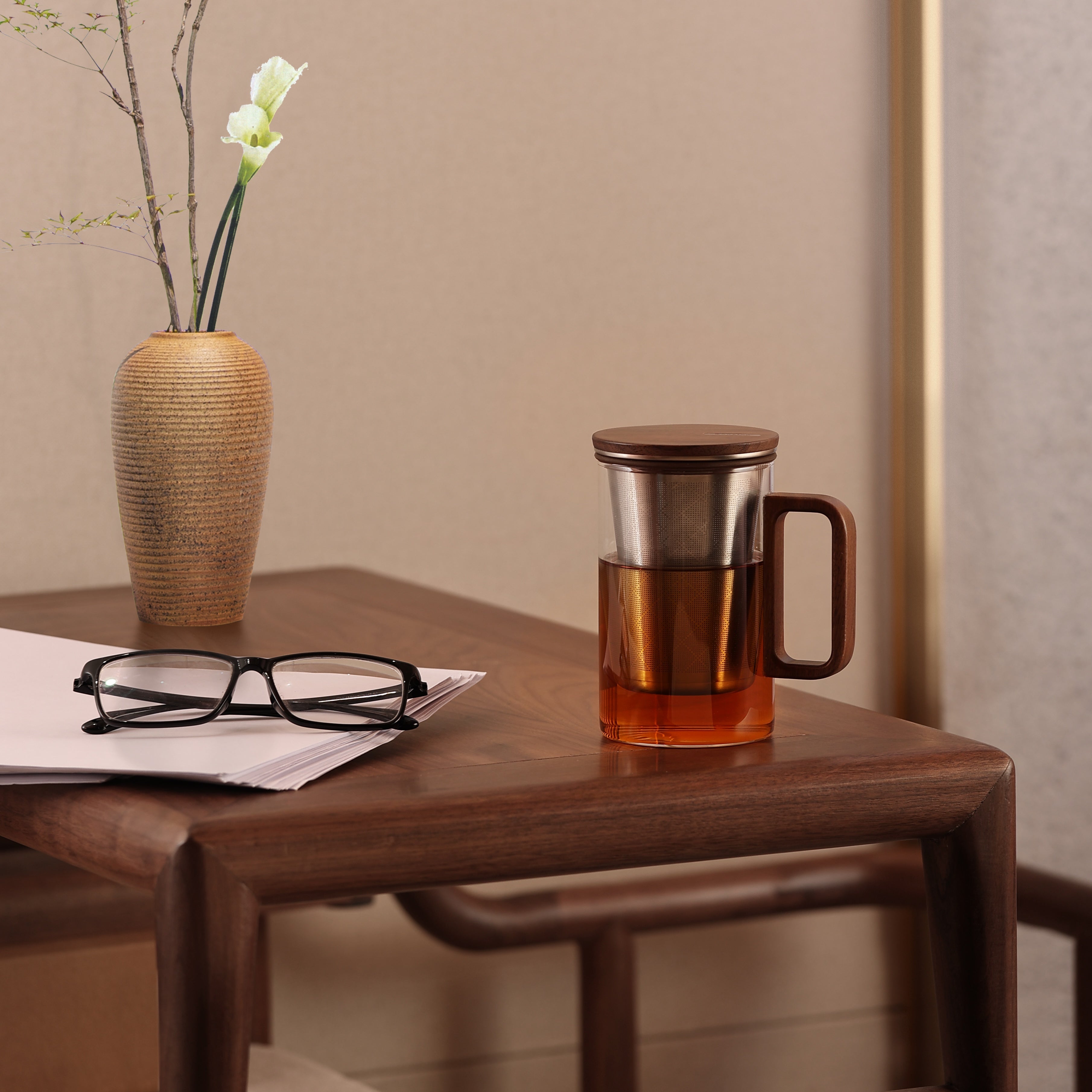 Tazza da tè Octagon Chestnut (500 ml)