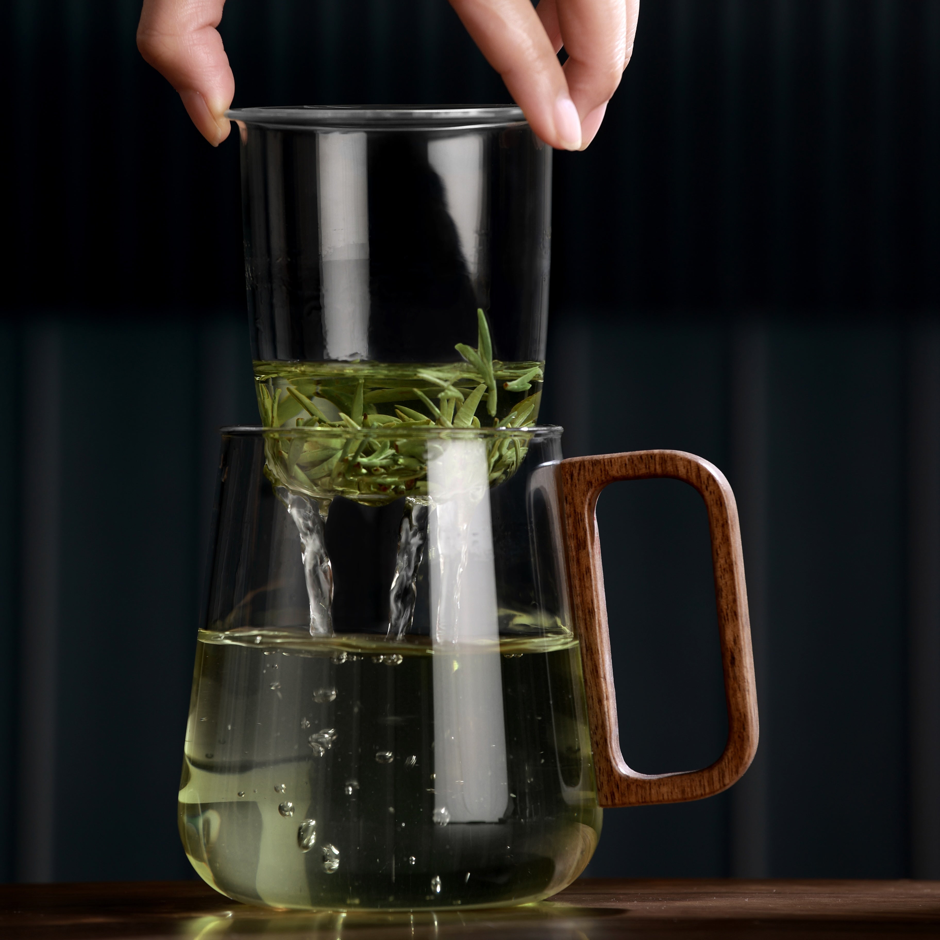 Tisaniera Ovale Castagna (550 ml)