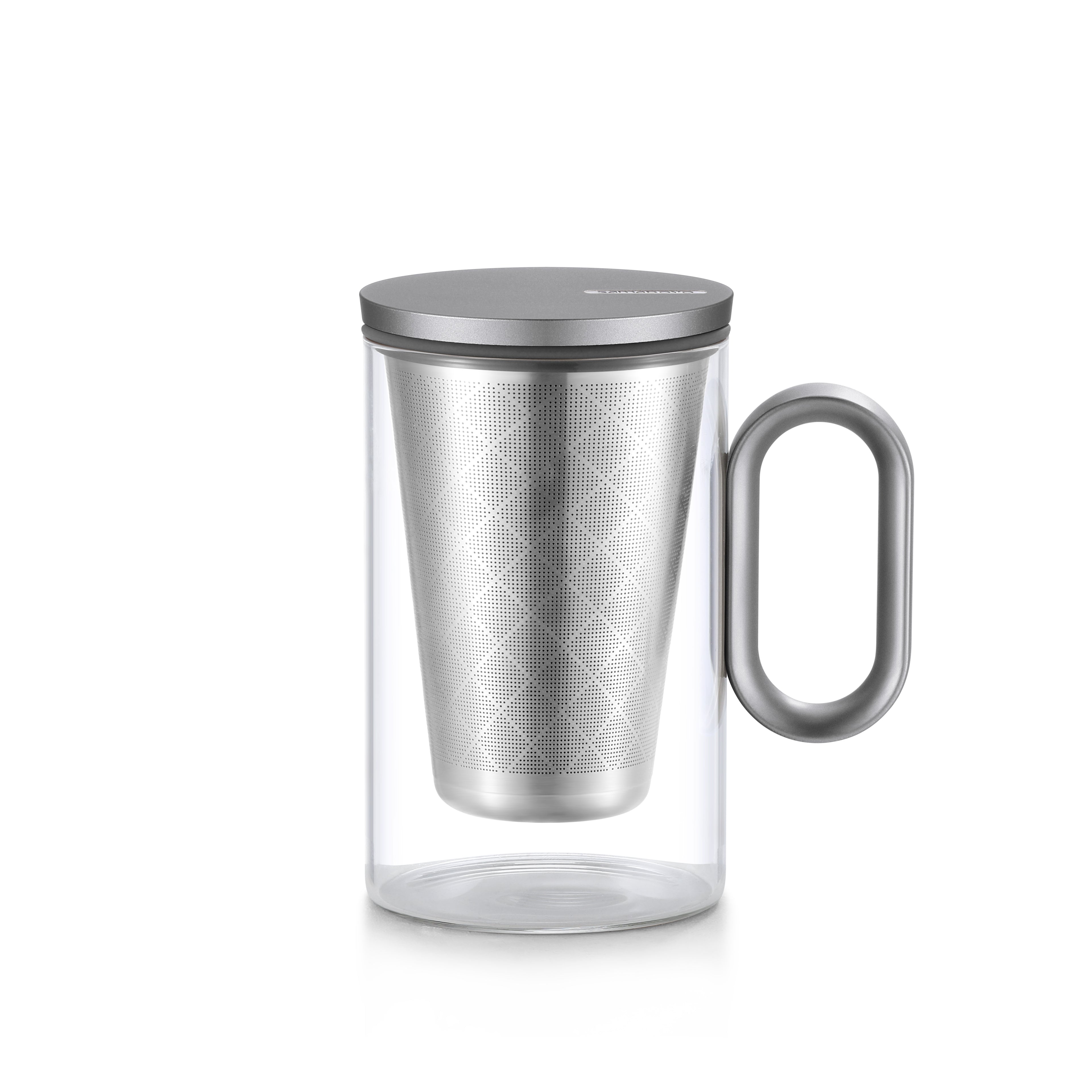 Tazze da tè Octagon Silver (500 ml)