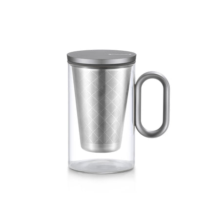 Tazze da tè Octagon Silver (500 ml)