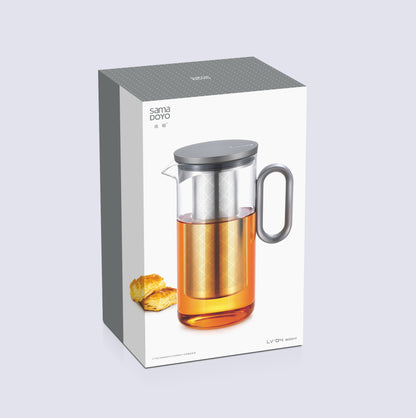 Caraffa Teiera Octagon Silver (900 ml)