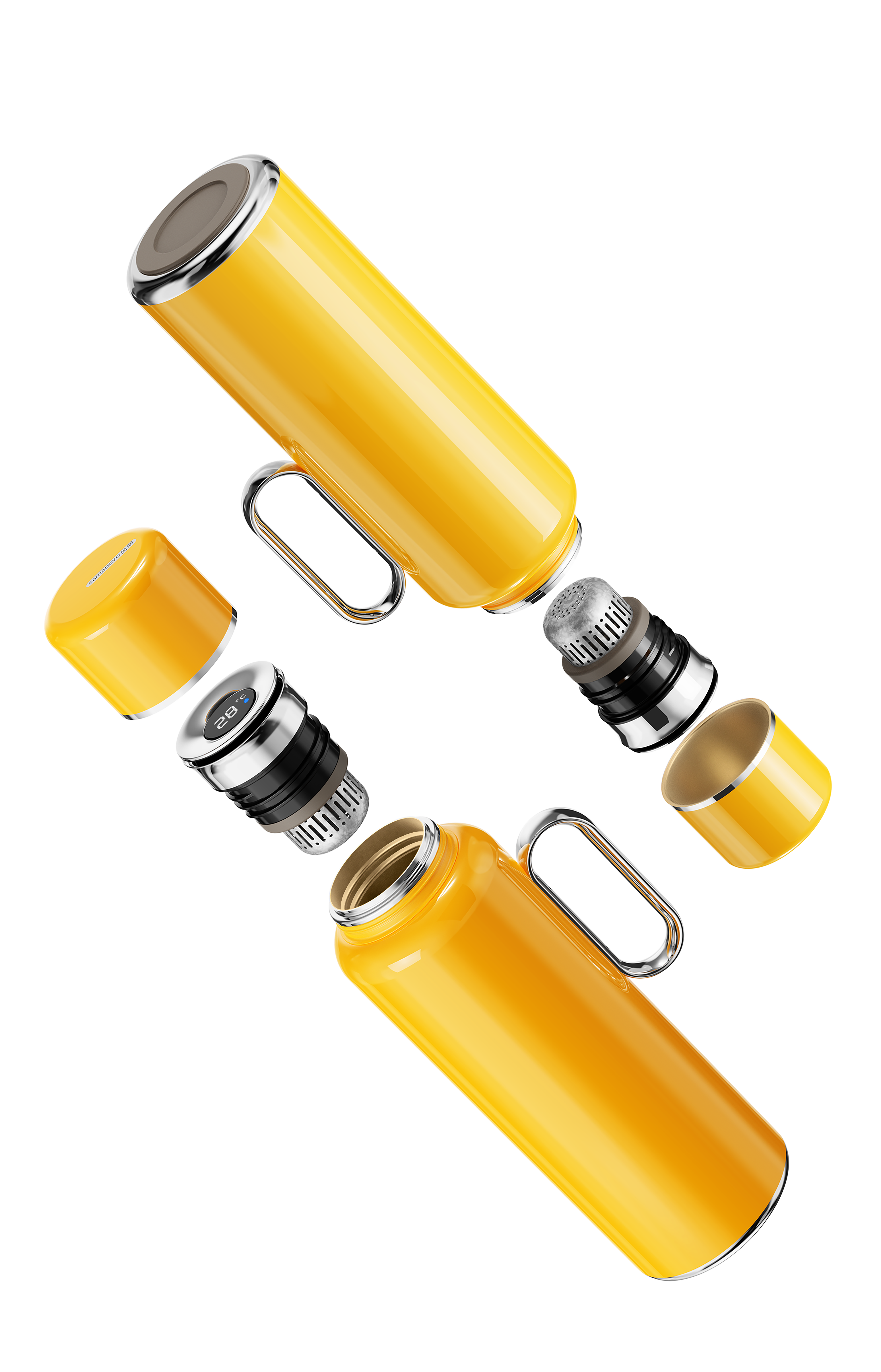 Bottiglia Isoterma Nomad Zafferano (800 ml)